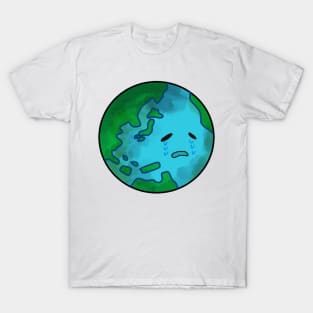 Sad Planet Earth T-Shirt